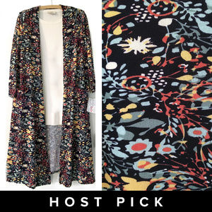 NWT Floral Print Sarah Cardigan LulaRoe